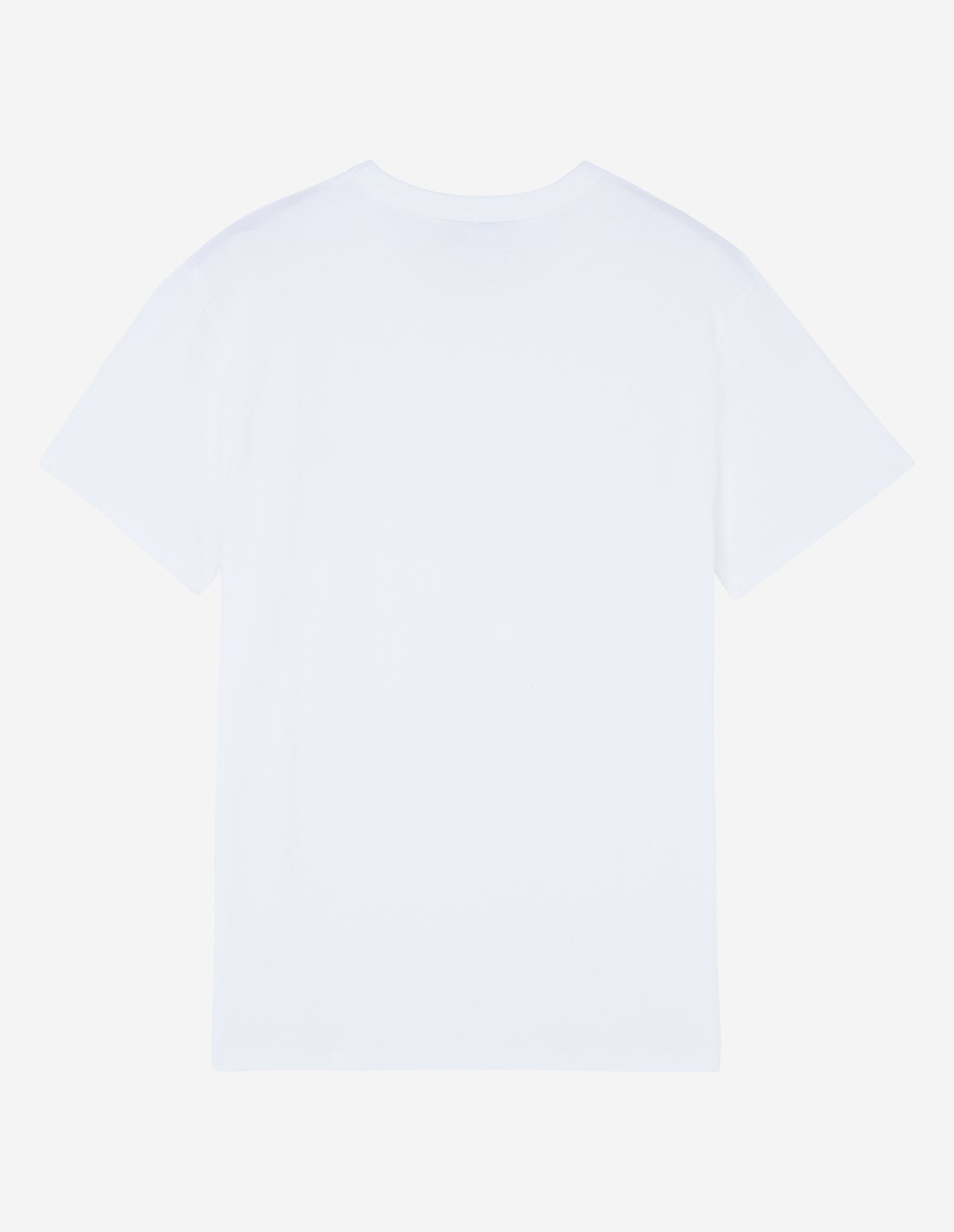 Mens | Fox Head Patch Short-Sleeve Classic Cotton Tee-Shirt | White