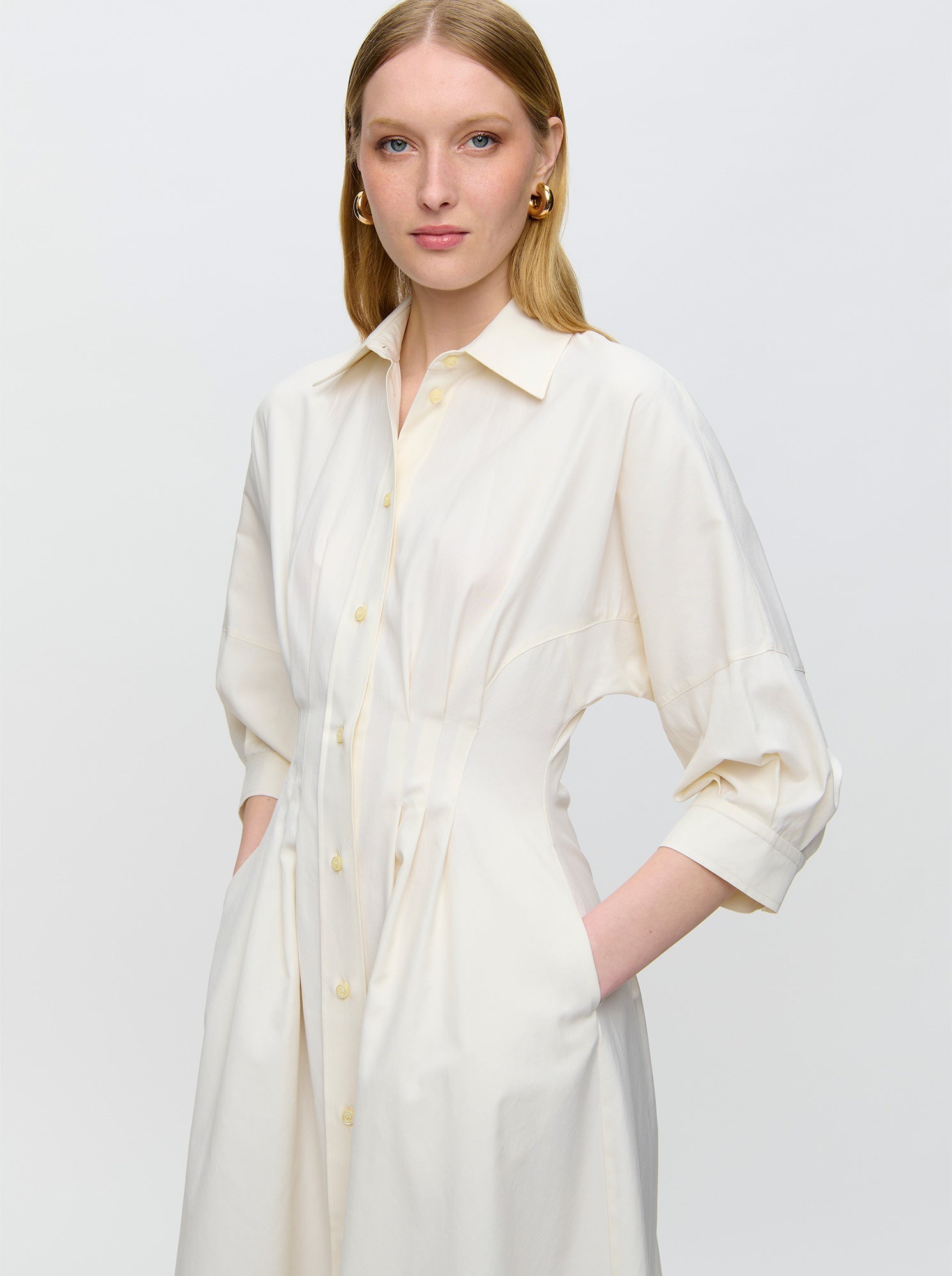 Anais Shirt Dress | Desert