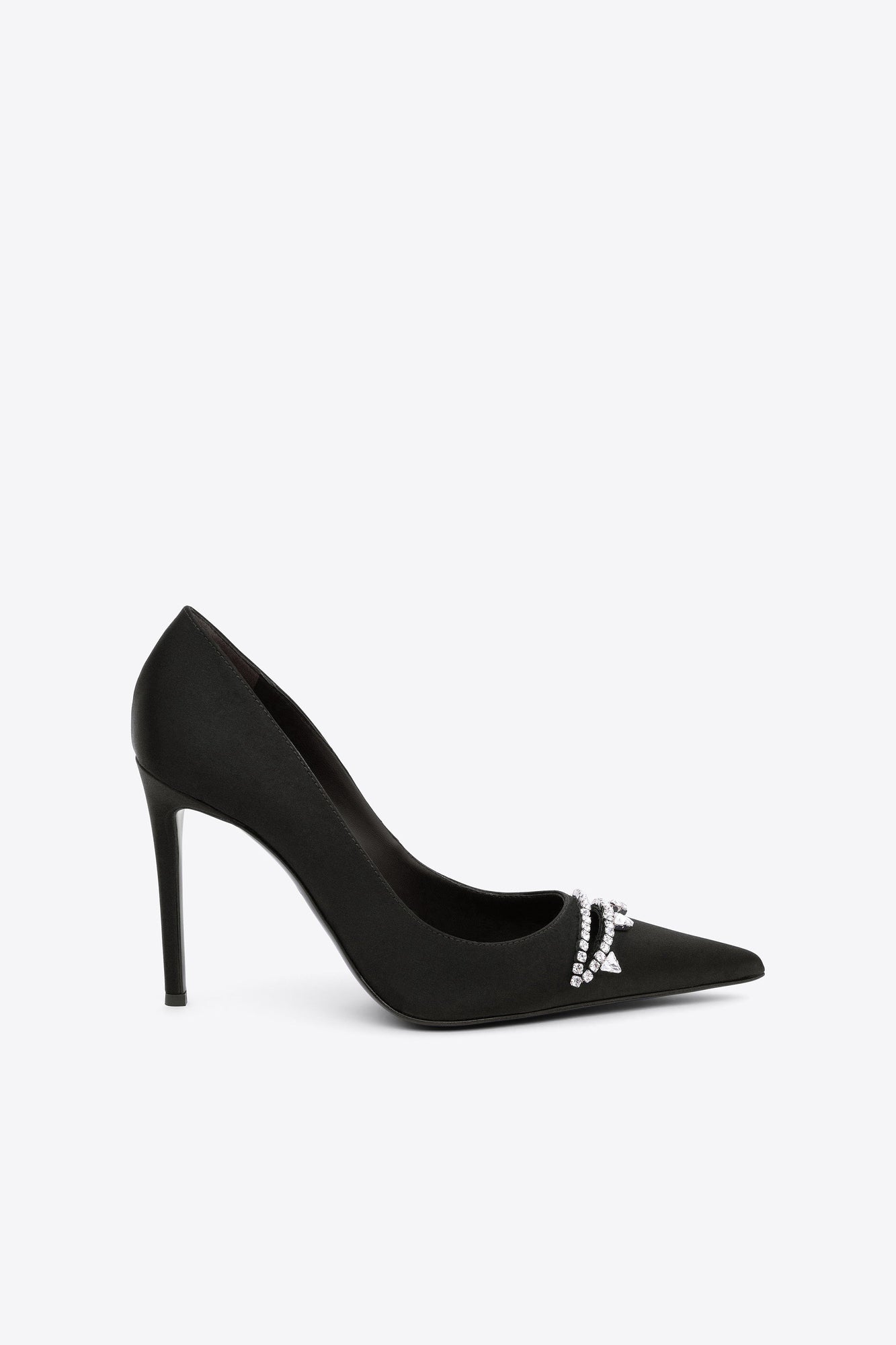 Crystal Slit Pump | Black