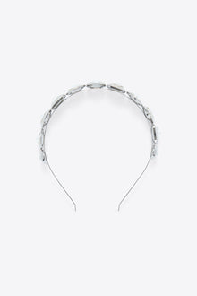 Crystal Stud Headband | Silver