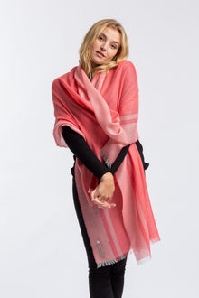 Womens | Maui Wrap | Striped Coral