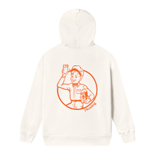 The AstroMilk Man Zip-Up Hoodie | White