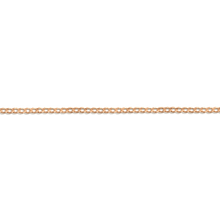 Medium Curb Chain Bracelet Vermeil 14K Rose Gold First