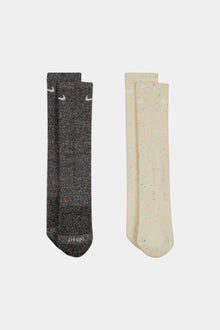 Nike | Nike Everyday Plus Socks | Dark Heather Grey/Off-White