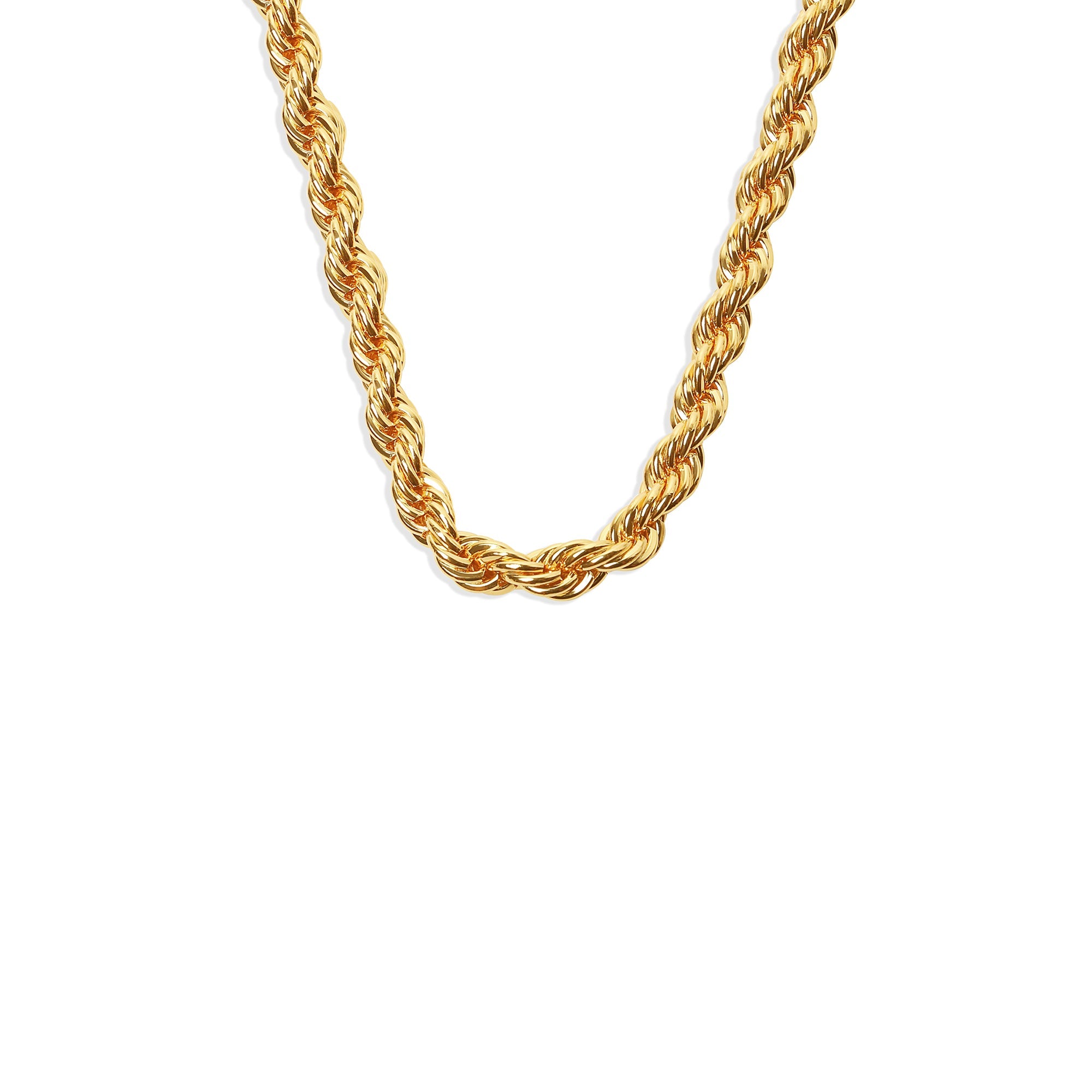 The Wide Rope Necklace (Emily Didonato X Argento Vivo) | 18K Yellow Gold-Plated