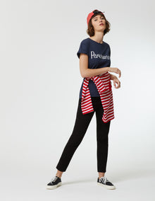 Womens | Parisienne Classic Tee-Shirt | Navy