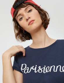 Womens | Parisienne Classic Tee-Shirt | Navy