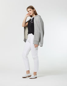 Womens | Tricolor Fox Patch Tee-Shirt | Black