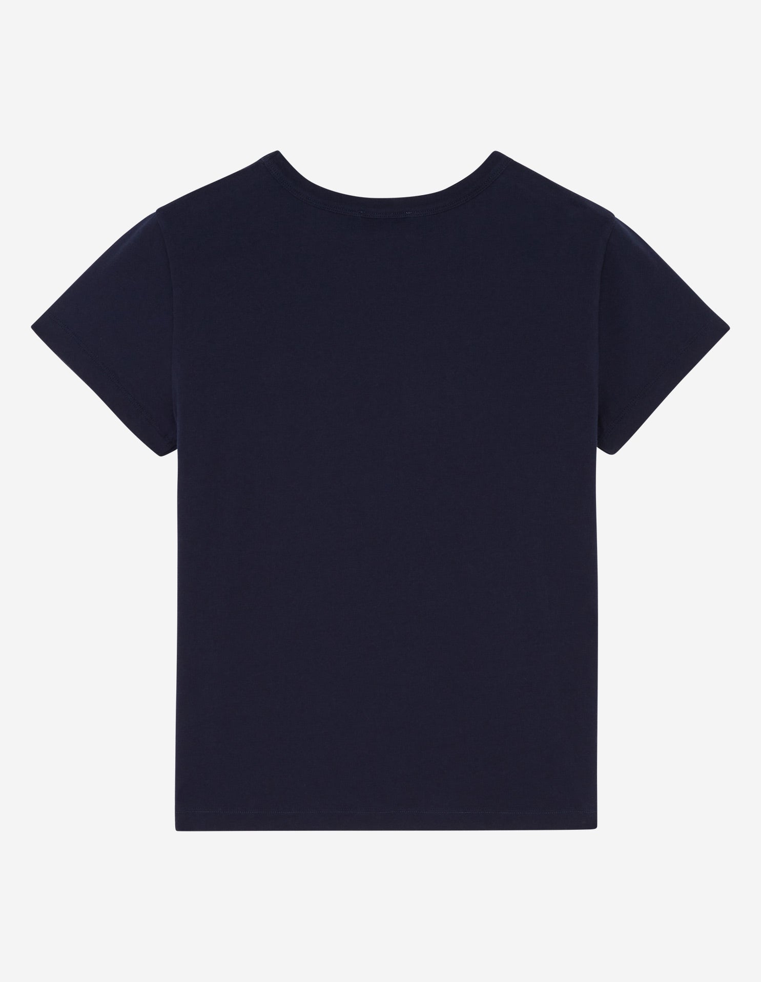 Womens | Tricolor Fox Patch Tee-Shirt | Navy