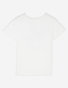 Womens | Fox Head Patch Short-Sleeve Classic Cotton Tee-Shirt | White