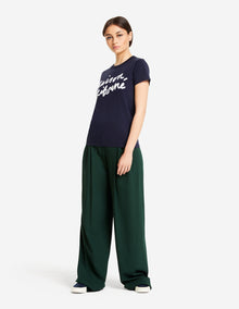 Womens | Handwriting Tee-Shirt | Navy