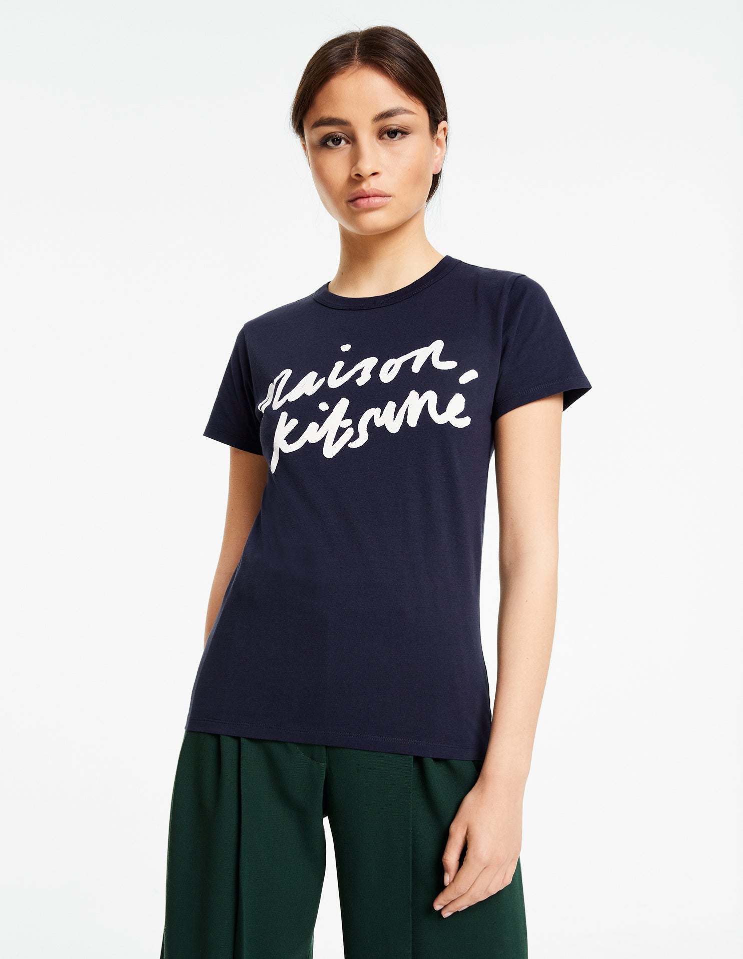 Womens | Handwriting Tee-Shirt | Navy