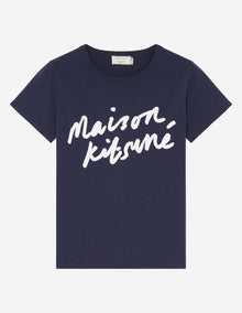 Womens | Handwriting Tee-Shirt | Navy