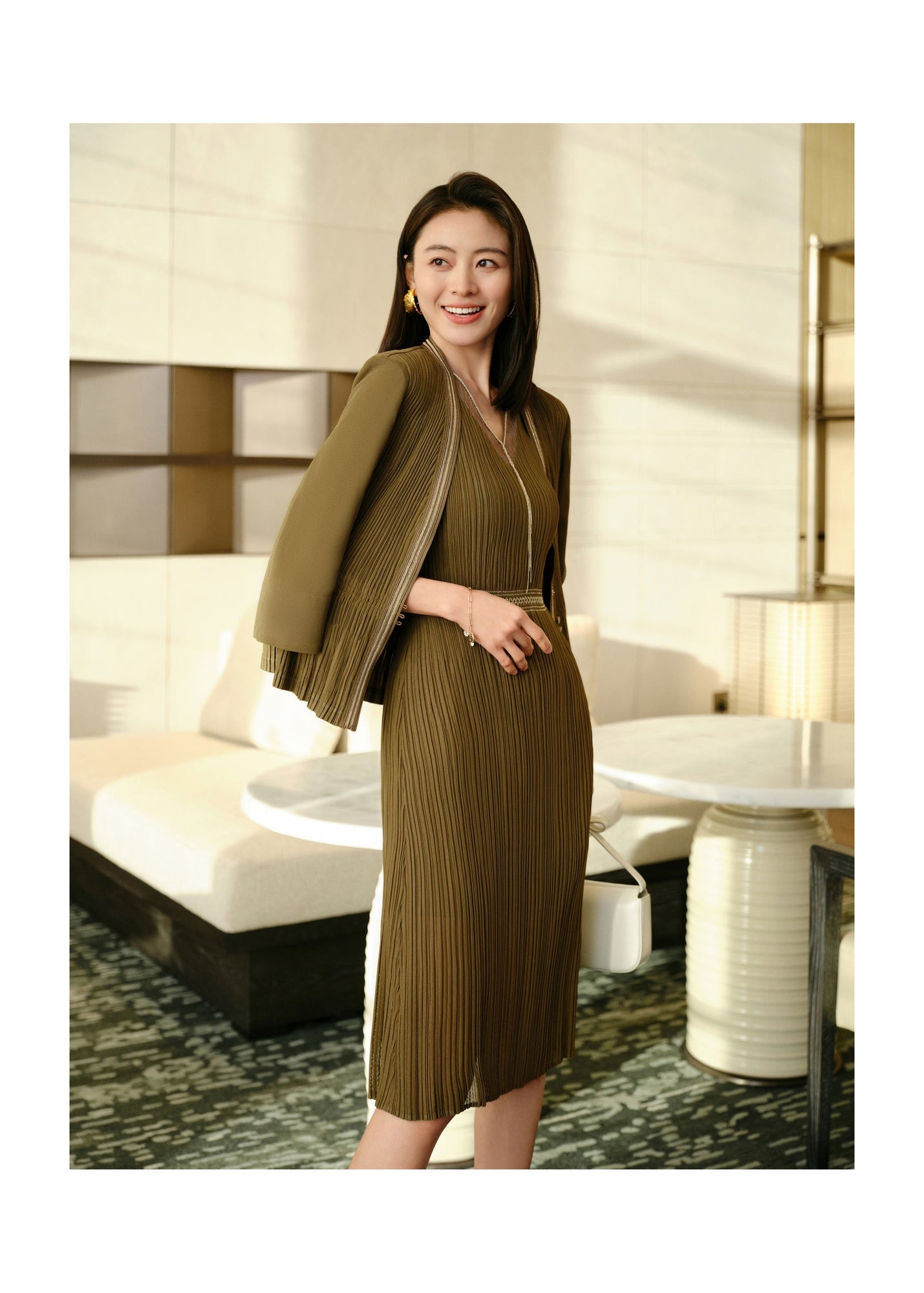 Acetic Acid Dress | Green