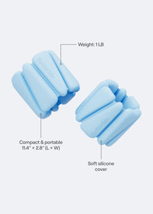Adjustable Weight Bands | Serenity Blue