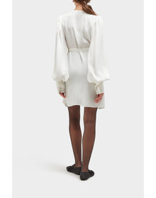 Amal Dress | Brilliant White