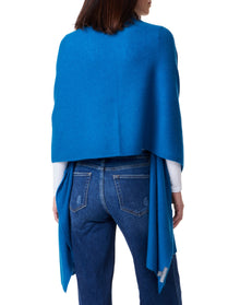 Amicale Cashmere | Women | Cashmere Jersey Travel Wrap | Seabird