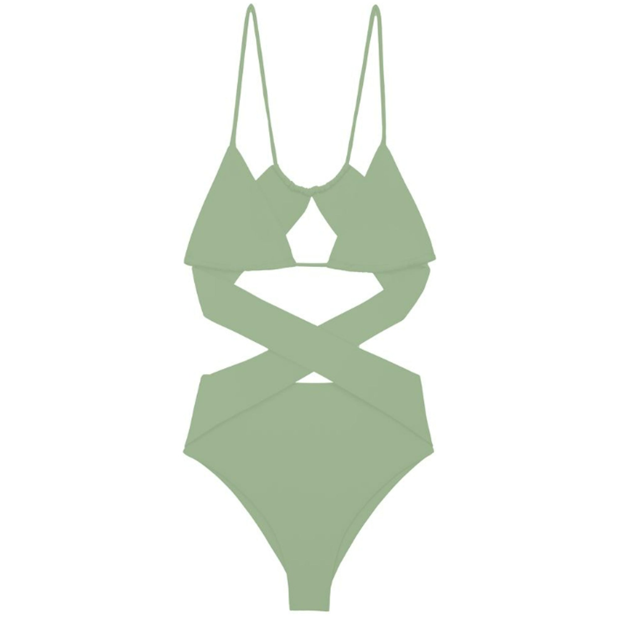 Amina One Piece | Olive Matte