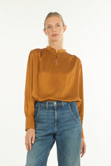 Arden Blouse | Butter Scotch Orange