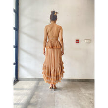 Aria Nude Long Dress