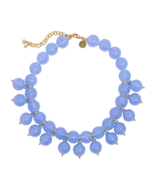 Avril Statement Necklace | Blue