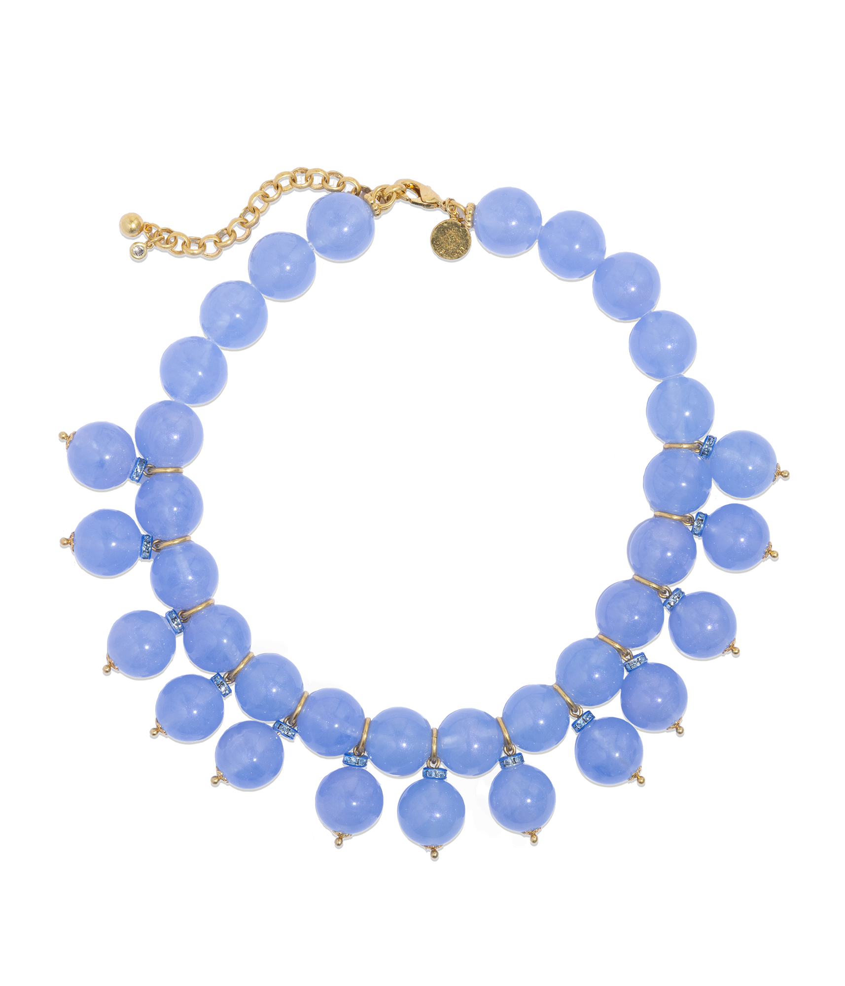 Avril Statement Necklace | Blue