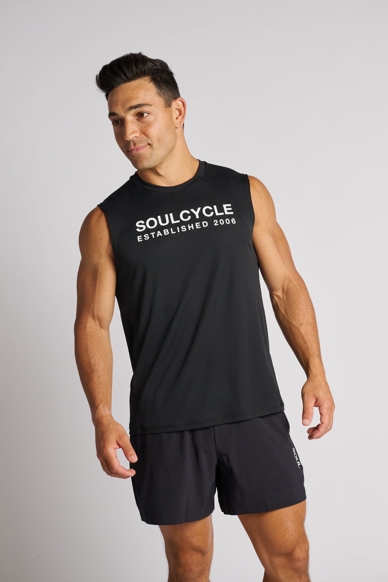 Men | Soul By SoulCycle | Propel Tank Soulcycle | Black