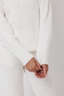 Funnel Neck Half-Zip Sweater sweatshirt IVL April 