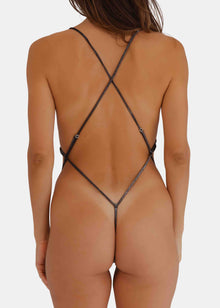 Splendour One Piece Swimsuit | Chrome Silver