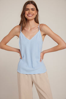 Frayed Cami | Blue Oasis