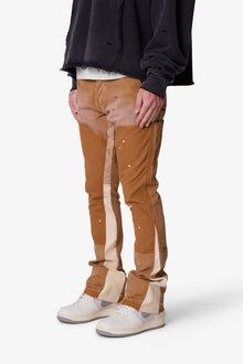 B243 Flare Denim | Brown