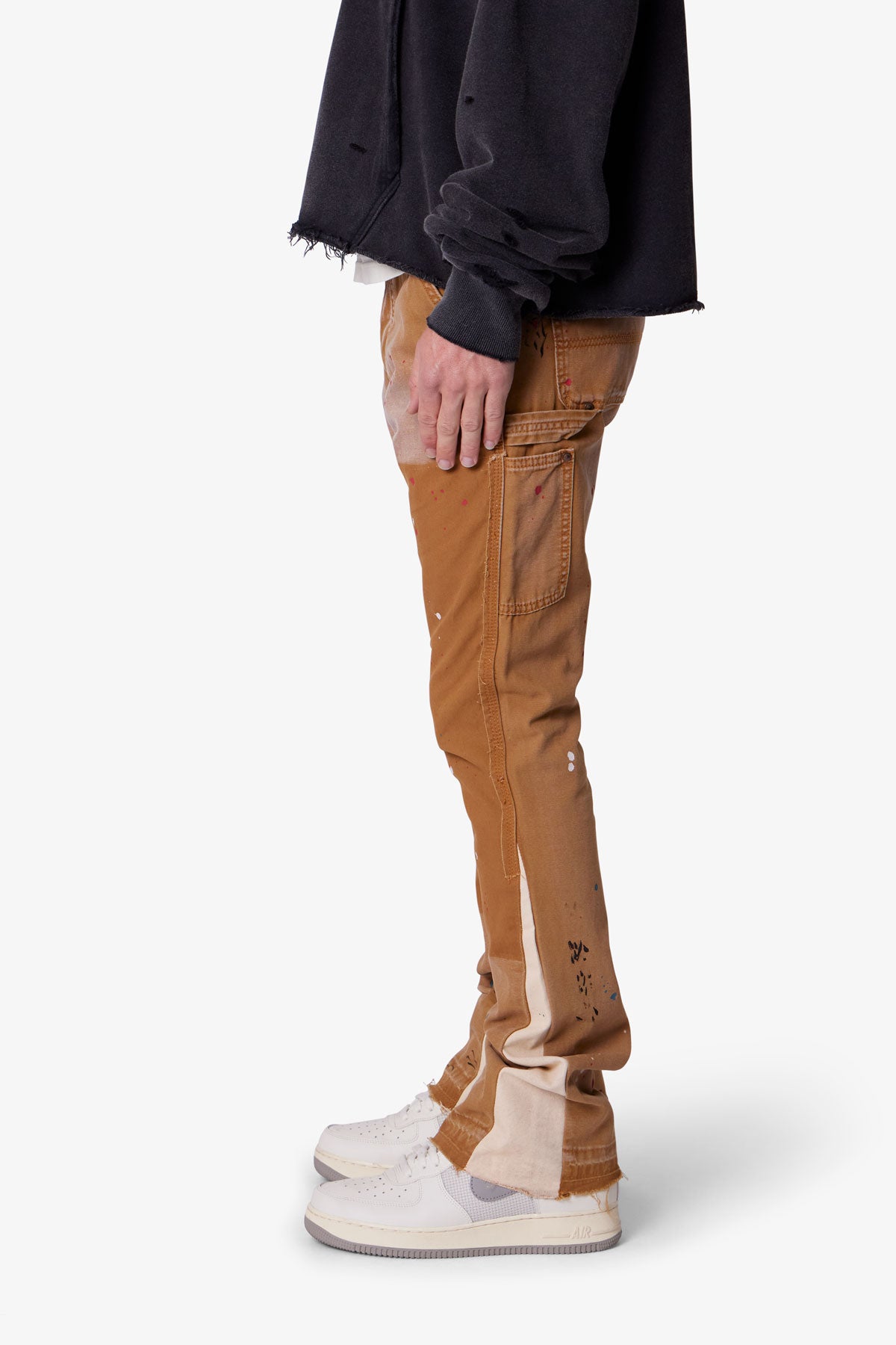 B243 Flare Denim | Brown