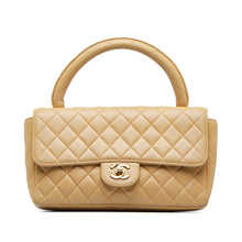 Chanel | Pre-Owned Medium Kelly Parent Top Handle Bag | Brown/Beige