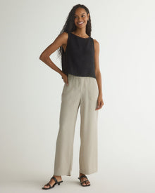 Utility Pocket Ankle Pant | Foggy Coast