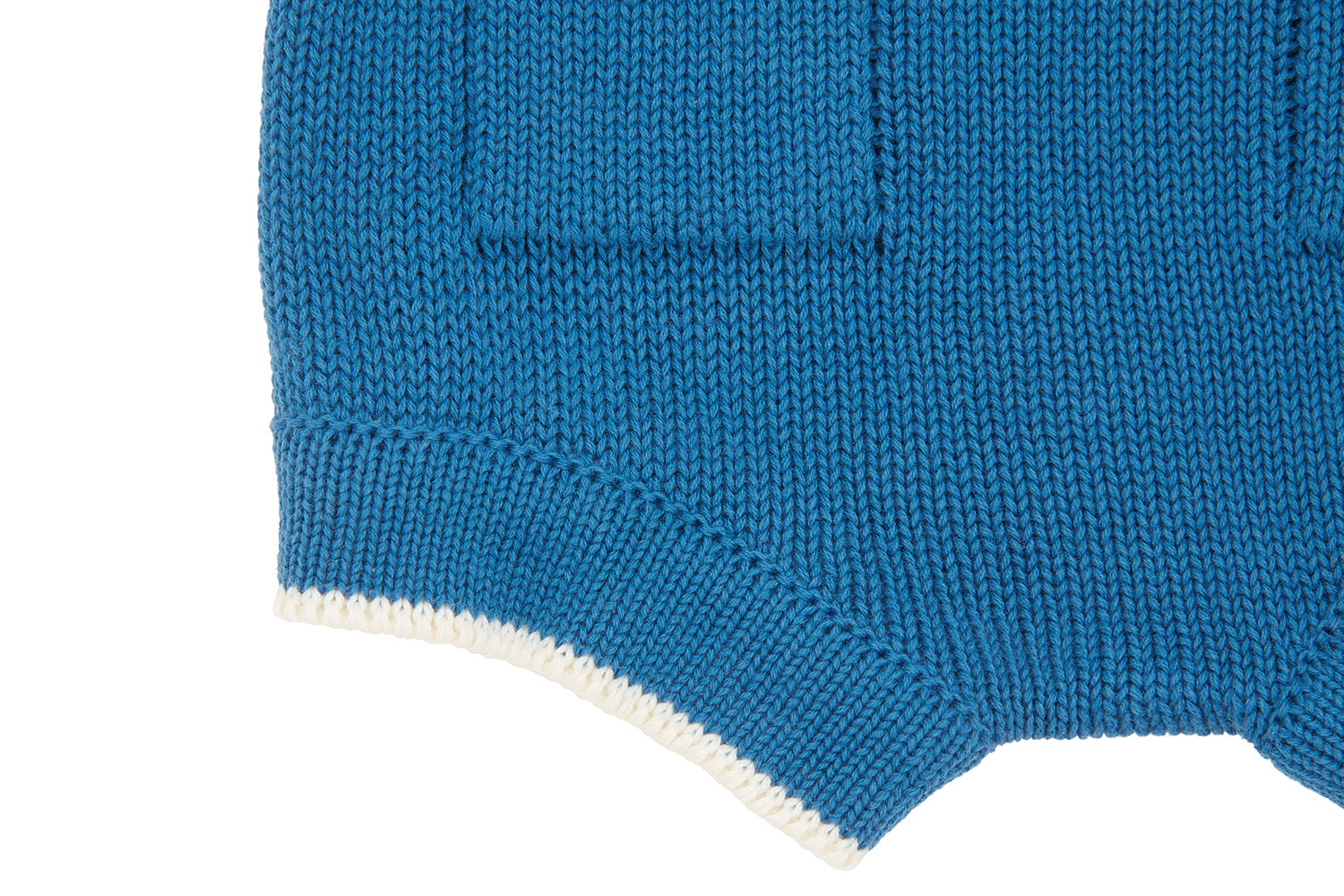 Unisex | Organic Cotton Nordic Knit Playsuit | Fjord Blue
