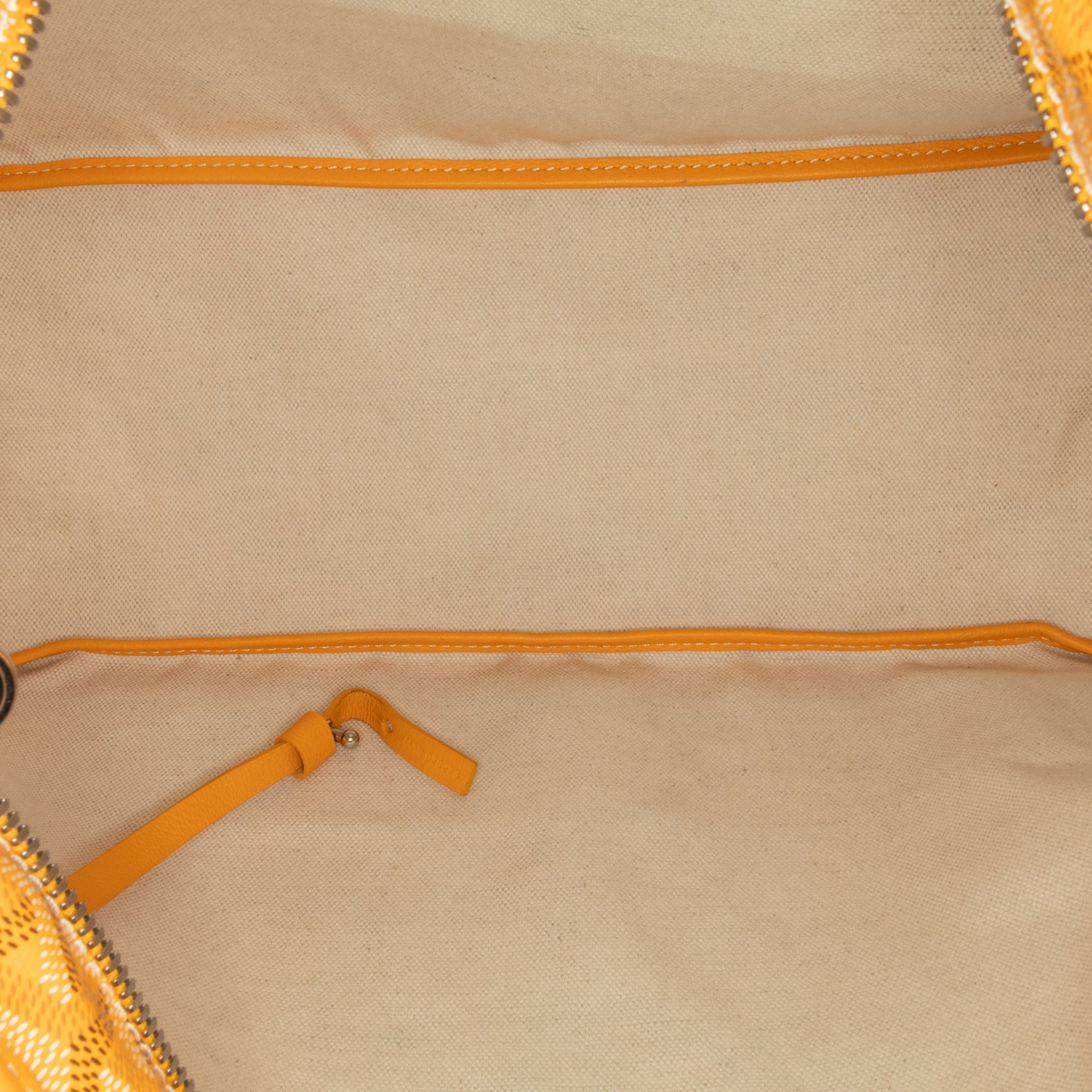 Goyard | Pre-Owned Goyardine Boheme Hobo - I | Yellow