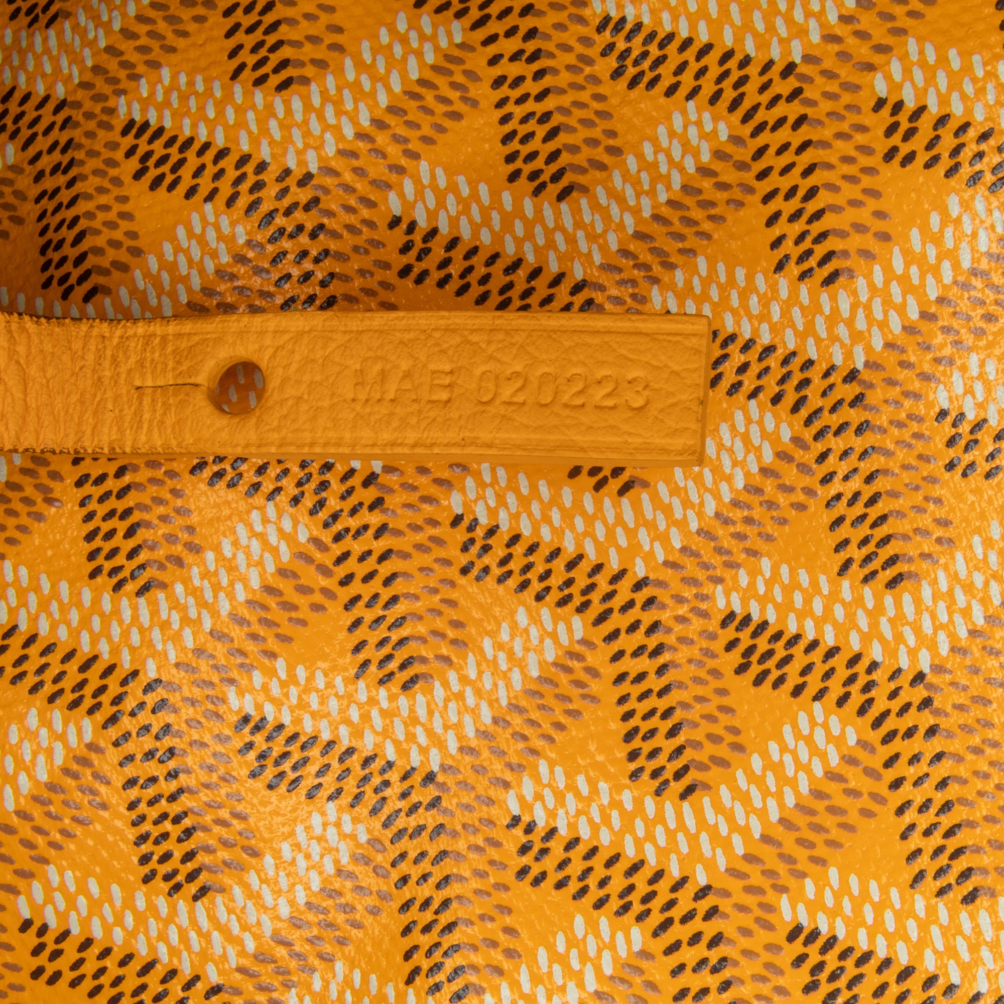 Goyard | Pre-Owned Goyardine Boheme Hobo - I | Yellow