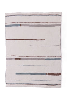 CozyChic Vista Stripe Throw | Cream Multi