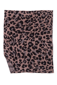 CozyChic Exploded Leopard Throw | Deep Willow Multi