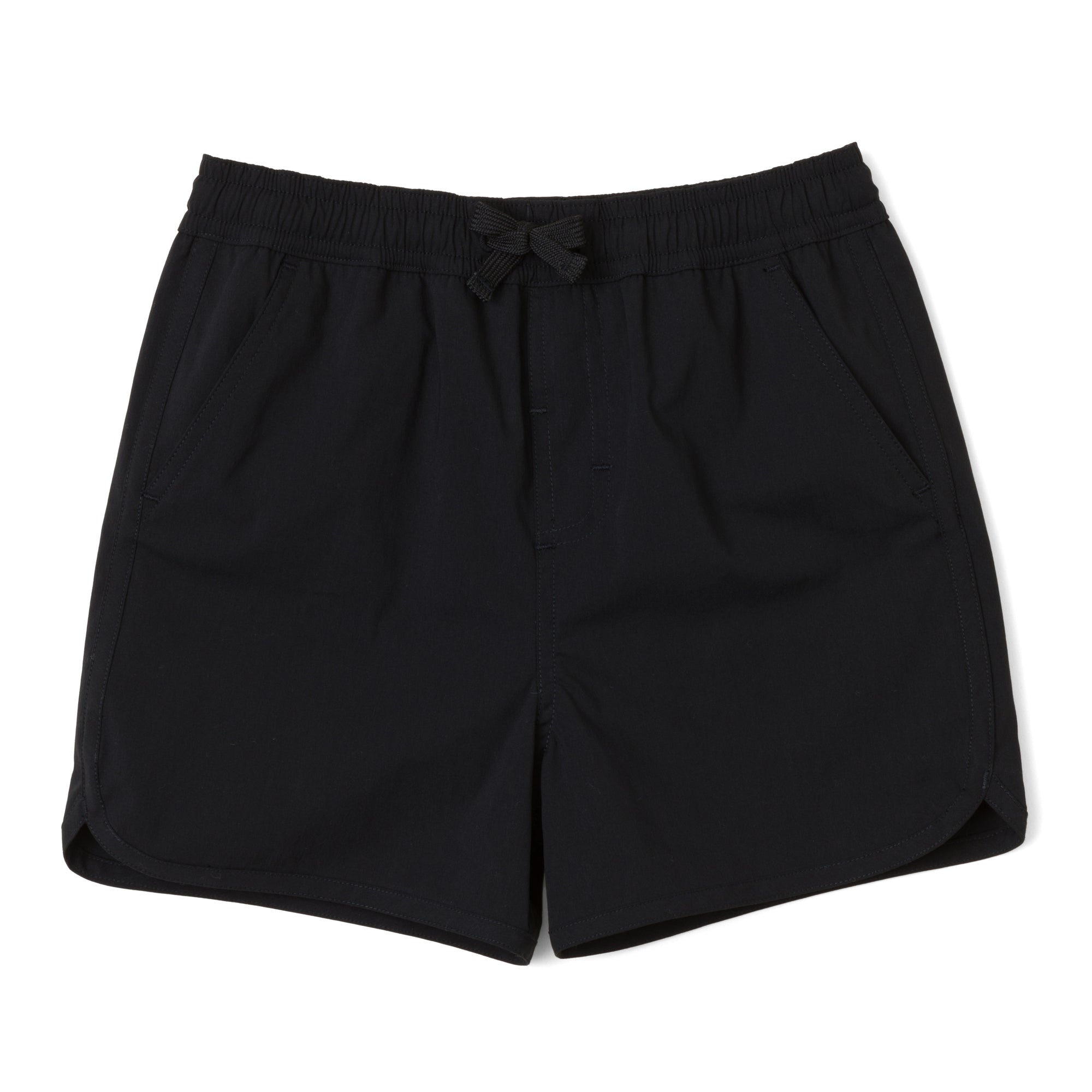 Toddler Elasticated Waist Boardshort | Black