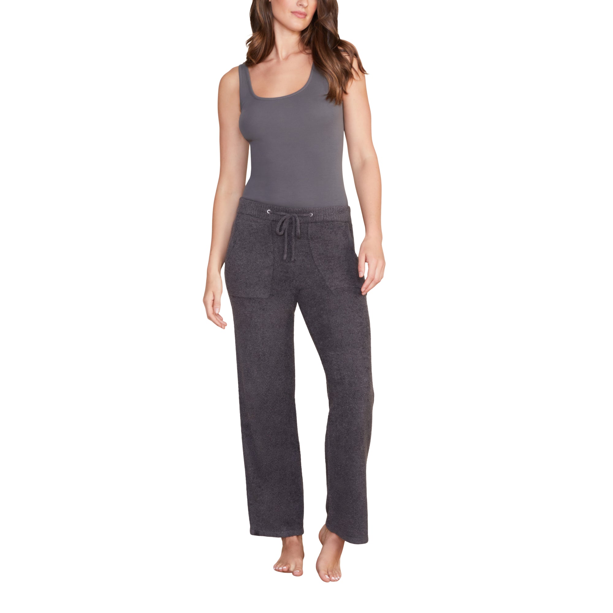 Cozychic Lite Patch Pocket Long Pant | Carbon