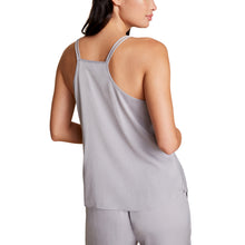 Washed Satin Tank And Pant Set | Dove Gray