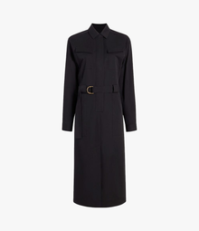 Women | Belted Utility Dress | Black