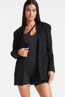 Bandier | Sport Logo Blazer | Black