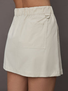 Bandier | Quincy Mini Cargo Skirt | Pumice Stone