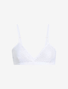 Party Starter Bralette::Crystal White::Main