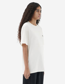 Unisex | Double Fox Head Patch Classic Tee-Shirt | Latte