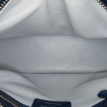 Dior | Pre-Owned Medium Lambskin And Tweed Cannage Lady | Blue/Navy