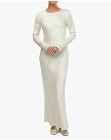 Backless Gown | Ecru