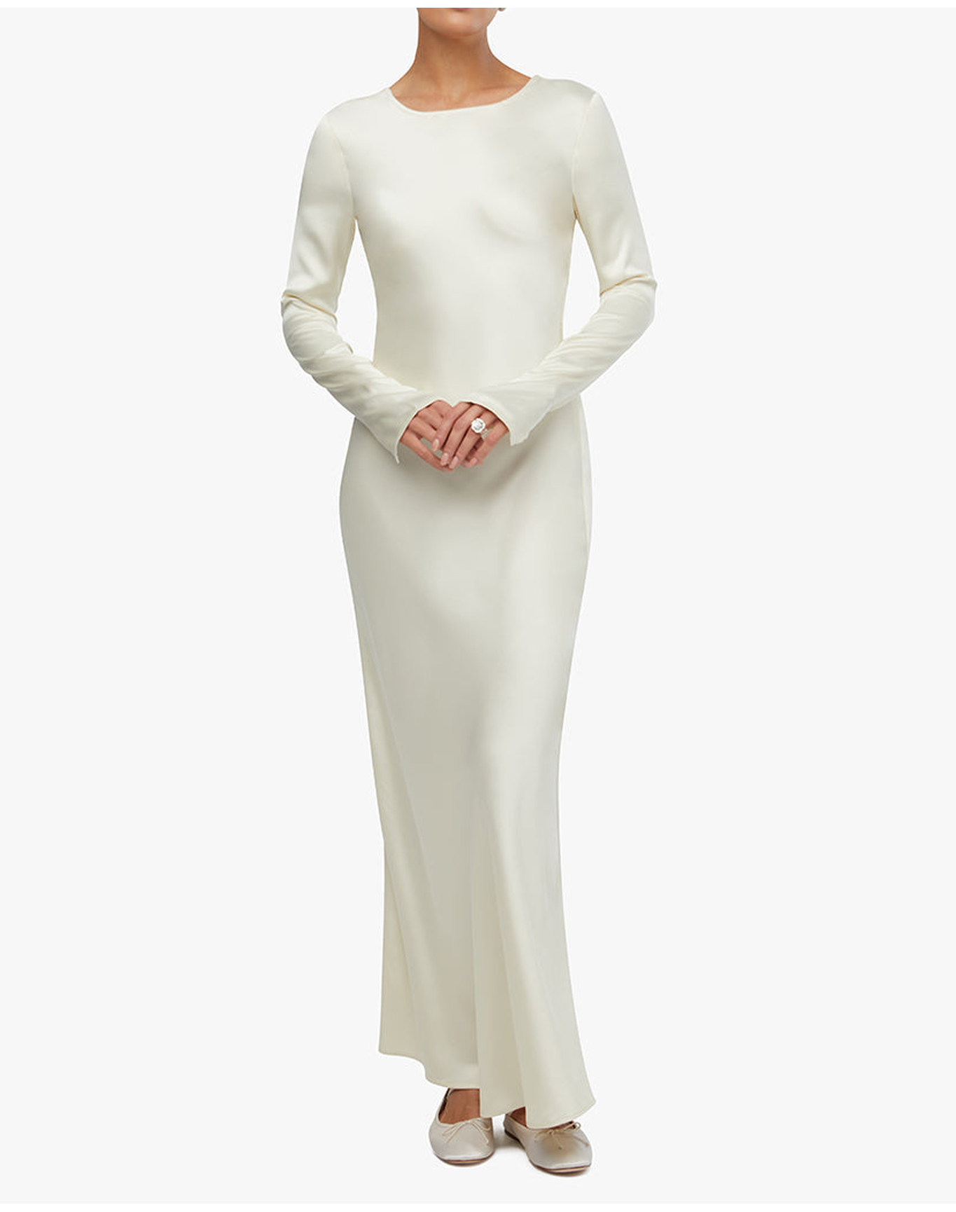 Backless Gown | Ecru